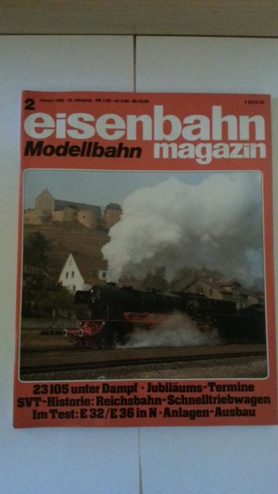 hel EisenbahnModellbahn Magazin Zeitschrift 2 1985